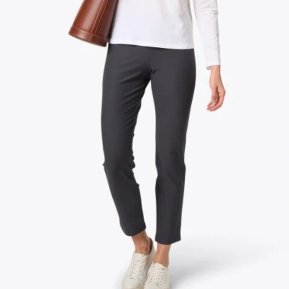 Eileen Fisher Washable Stretch Crepe High-Waisted Pant Slim Fit Ankle Length 2X - Picture 6 of 6